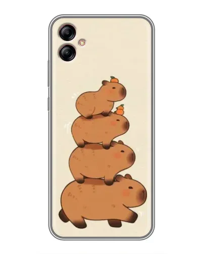 Чехол для Samsung Galaxy A04e (A042) с картинкой «Башня из капибар» Чехол для Samsung Galaxy A04e (A042) с картинкой «Башня из капибар»