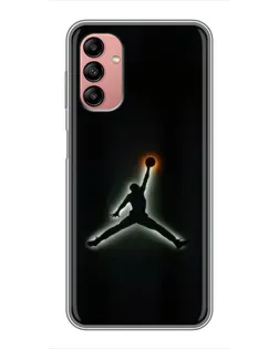Чехол для Samsung Galaxy A04s с картинкой «Jordan Gradient Logo»