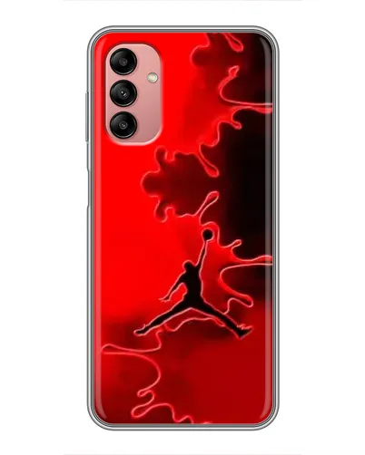 Чехол для Samsung Galaxy A04s с картинкой «Jordan Red Smoke»