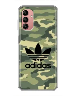 Чехол для Samsung Galaxy A04s с картинкой «Милитари стиль Adidas»