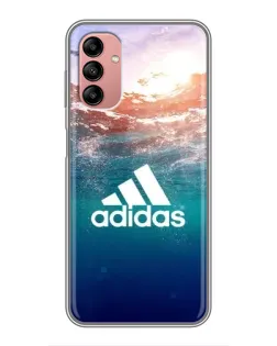 Чехол для Samsung Galaxy A04s с картинкой «Океанская глубина адидас»