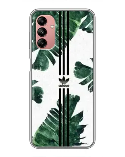 Чехол для Samsung Galaxy A04s с картинкой «Пальмовые листья адидас»