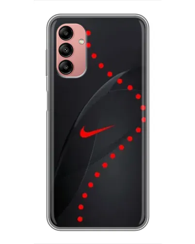 Чехол для Samsung Galaxy A04s с картинкой «Абстрактный дизайн Nike»