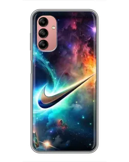 Чохол для Samsung Galaxy A04s з картинкою «Космічний Nike Swoosh» Чохол для Samsung Galaxy A04s з картинкою «Космічний Nike Swoosh»