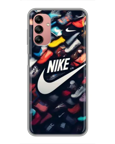 Чехол для Samsung Galaxy A04s с картинкой «Коллекция кроссовок Nike»