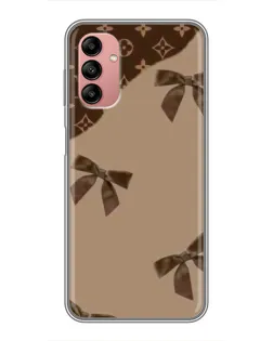 Чехол для Samsung Galaxy A04s с картинкой «LV — кофейный атлас»