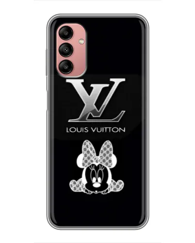 Чехол для Samsung Galaxy A04s с картинкой «LV и Минни Маус»