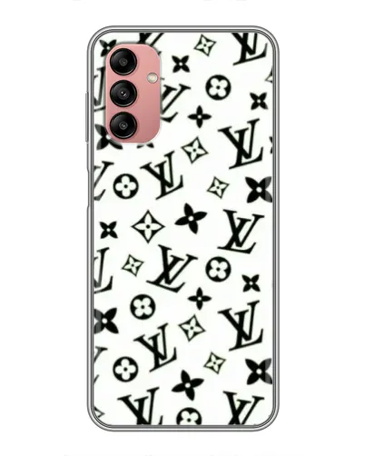 Чехол для Samsung Galaxy A04s с картинкой «Монохромный хаос LV»