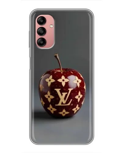 Чехол для Samsung Galaxy A04s с картинкой «Красное яблоко LV»