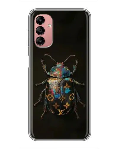 Чехол для Samsung Galaxy A04s с картинкой «LV — мраморный принт»