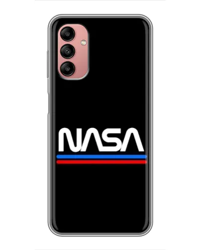 Чехол для Samsung Galaxy A04s с картинкой «NASA — классика Red Blue» Чехол для Samsung Galaxy A04s с картинкой «NASA — классика Red Blue»