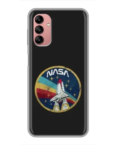 Чехол для Samsung Galaxy A04s с картинкой «NASA — эмблема миссии» Чехол для Samsung Galaxy A04s с картинкой «NASA — эмблема миссии»