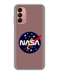 Чехол для Samsung Galaxy A04s с картинкой «NASA — ретро космос» Чехол для Samsung Galaxy A04s с картинкой «NASA — ретро космос»