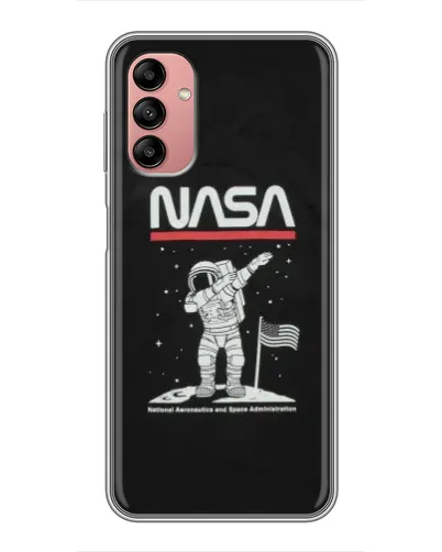 Чехол для Samsung Galaxy A04s с картинкой «NASA — шагаем по Луне» Чехол для Samsung Galaxy A04s с картинкой «NASA — шагаем по Луне»