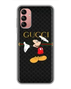 Чехол для Samsung Galaxy A04s с картинкой «Микки Маус Gucci»