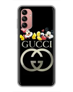 Чехол для Samsung Galaxy A04s с картинкой «Gucci — герои Disney»