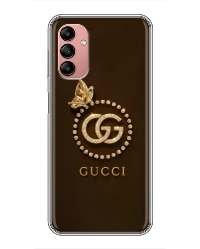 Чехол для Samsung Galaxy A04s с картинкой «Gucci — золотая бабочка»