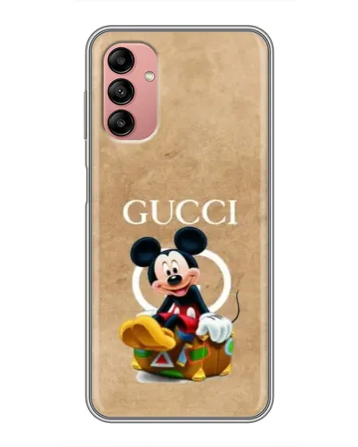 Чехол для Samsung Galaxy A04s с картинкой «Микки Маус Gucci — крафт»