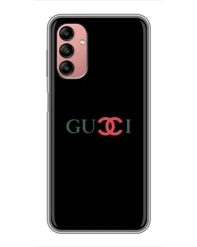 Чехол для Samsung Galaxy A04s с картинкой «Gucci — красный градиент»