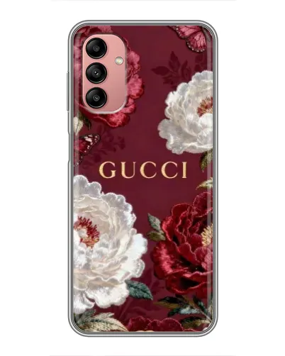 Чехол для Samsung Galaxy A04s с картинкой «Gucci — бордовые розы» Чехол для Samsung Galaxy A04s с картинкой «Gucci — бордовые розы»