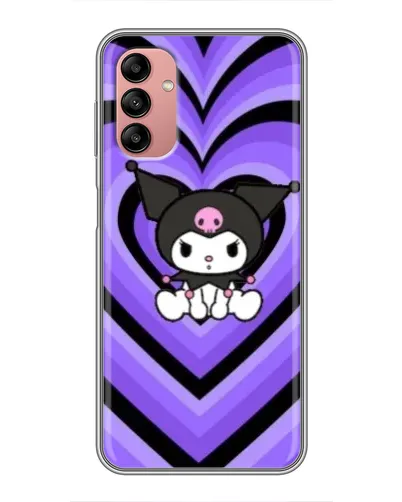 Чехол для Samsung Galaxy A04s с картинкой «Kuromi и фиолетовые сердца» Чехол для Samsung Galaxy A04s с картинкой «Kuromi и фиолетовые сердца»
