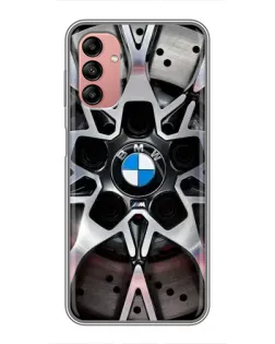 Чехол для Samsung Galaxy A04s с картинкой «BMW — деталь диска»