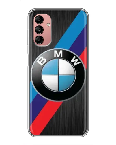 Чехол для Samsung Galaxy A04s с картинкой «BMW M-stripes стиль»