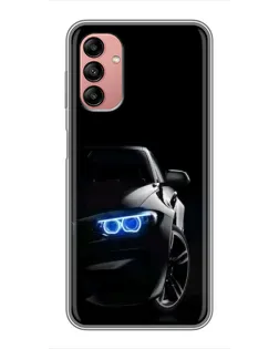 Чехол для Samsung Galaxy A04s с картинкой «BMW — ночной взгляд»