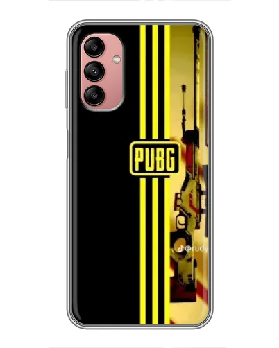 Чехол для Samsung Galaxy A04s с картинкой «PUBG — камуфляжный шлем»