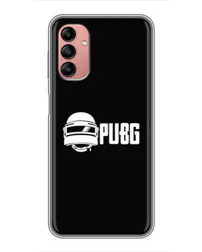 Чехол для Samsung Galaxy A04s с картинкой «PUBG — классический лого»