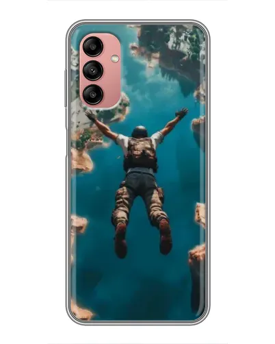 Чехол для Samsung Galaxy A04s с картинкой «PUBG — свободное падение»