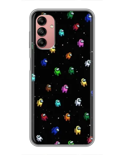 Чехол для Samsung Galaxy A04s с картинкой «Экипаж Among Us»