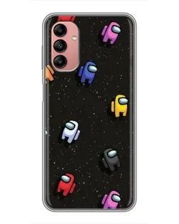 Чехол для Samsung Galaxy A04s с картинкой «Космический паттерн Among Us» Чехол для Samsung Galaxy A04s с картинкой «Космический паттерн Among Us»