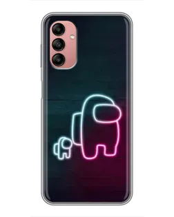 Чехол для Samsung Galaxy A04s с картинкой «Among Us неон-арт» Чехол для Samsung Galaxy A04s с картинкой «Among Us неон-арт»