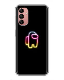 Чехол для Samsung Galaxy A04s с картинкой «Among Us градиент» Чехол для Samsung Galaxy A04s с картинкой «Among Us градиент»
