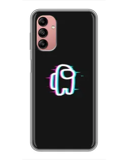 Чехол для Samsung Galaxy A04s с картинкой «Among Us неон» Чехол для Samsung Galaxy A04s с картинкой «Among Us неон»
