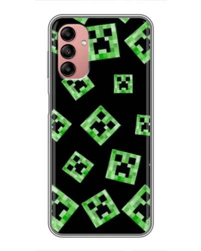 Чехол для Samsung Galaxy A04s с картинкой «Паттерн с криперами» Чехол для Samsung Galaxy A04s с картинкой «Паттерн с криперами»