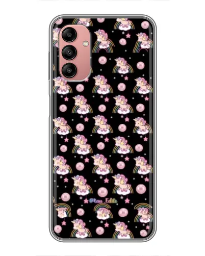 Чехол для Samsung Galaxy A04s с картинкой «Magic Unicorn паттерн»