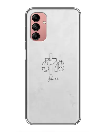 Чехол для Samsung Galaxy A04s с картинкой «Иоанна 3:16 Крест» Чехол для Samsung Galaxy A04s с картинкой «Иоанна 3:16 Крест»