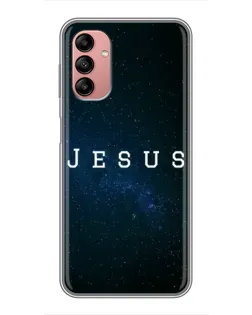 Чехол для Samsung Galaxy A04s с картинкой «Звездное небо Jesus»