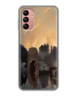 Чехол для Samsung Galaxy A04s с картинкой «Дорога к вере»
