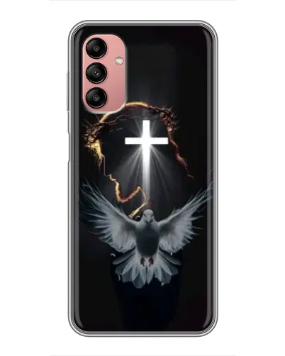 Чехол для Samsung Galaxy A04s с картинкой «Голубь и Свет» Чехол для Samsung Galaxy A04s с картинкой «Голубь и Свет»