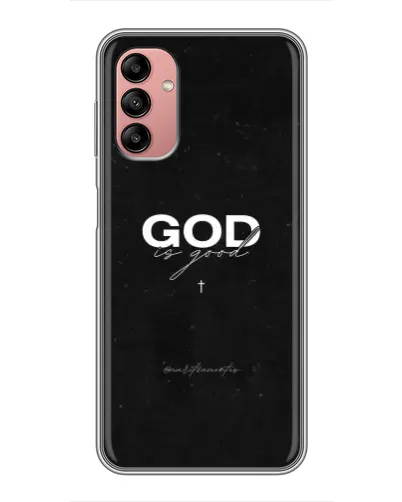 Чехол для Samsung Galaxy A04s с картинкой «GOD — Бог над всем» Чехол для Samsung Galaxy A04s с картинкой «GOD — Бог над всем»