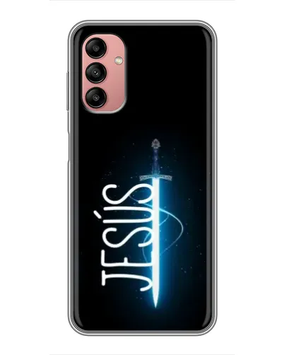 Чехол для Samsung Galaxy A04s с картинкой «Меч Духа Jesus» Чехол для Samsung Galaxy A04s с картинкой «Меч Духа Jesus»