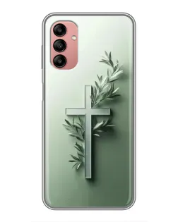 Чехол для Samsung Galaxy A04s с картинкой «Оливковая ветвь»