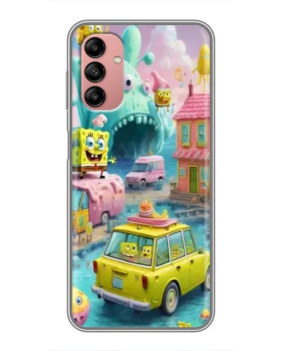 Чехол для Samsung Galaxy A04s с картинкой «Монстр-трак приключения»