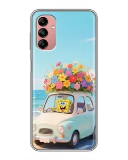 Чехол для Samsung Galaxy A04s с картинкой «Автомобильное путешествие»