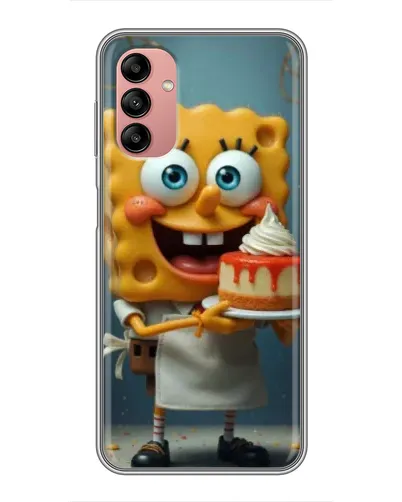 Чехол для Samsung Galaxy A04s с картинкой «Повар Спанч Боб»
