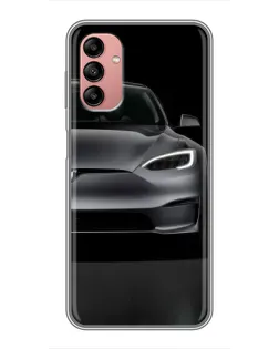 Чехол для Samsung Galaxy A04s с картинкой «Tesla Model S Look»
