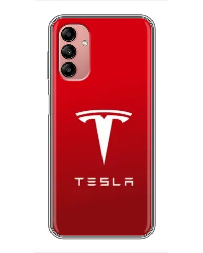 Чехол для Samsung Galaxy A04s с картинкой «Tesla Red Classic»